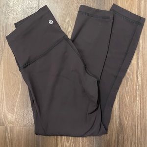 Lululemon wunder train 23” leggings, size 6